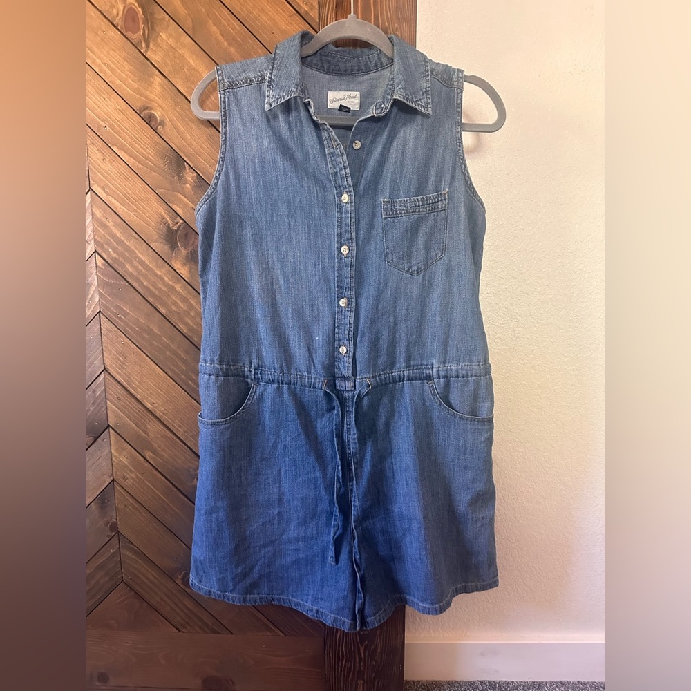 Universal Thread Light Blue Chambray Drawstring R… - image 2